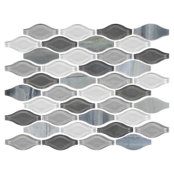 Andova Tiles SAMPLE Annabelle Arabesque Mosaic Wall Tile SAM-ANDANN263 - main